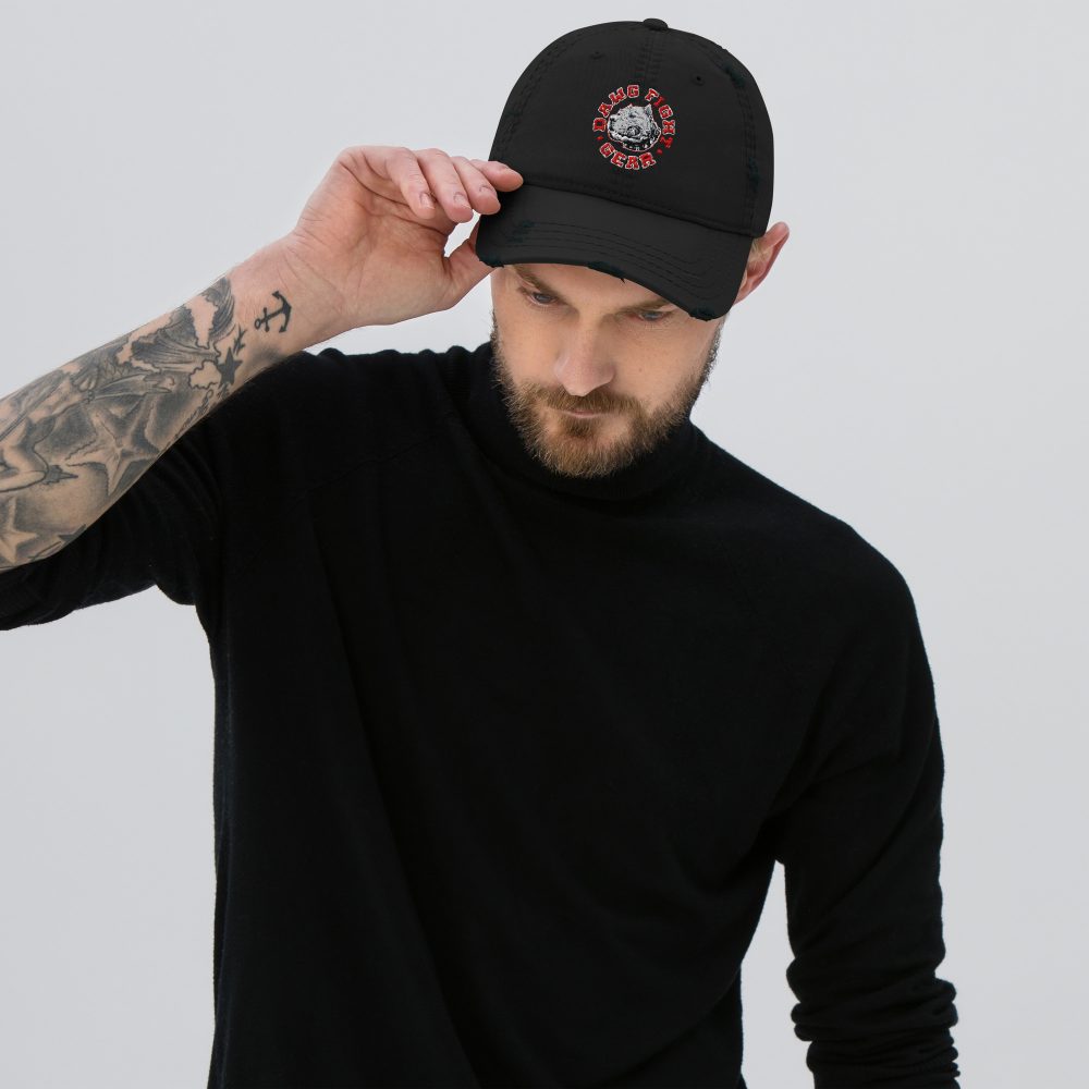 Dawg Fight Gear - Distressed Dad Hat - Image 7