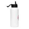 Dawg Fight Gear - Stainless steel water bottle with a straw lid - Image 4