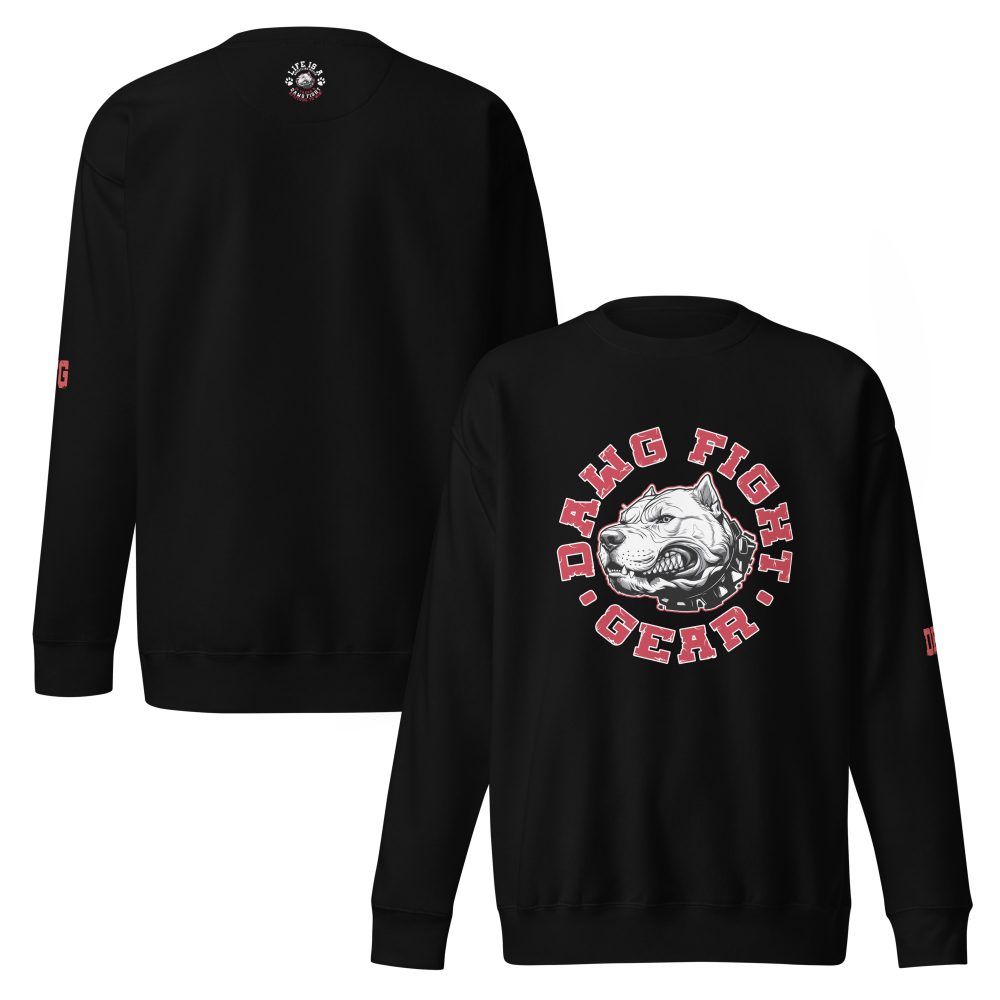Dawg Fight Gear - Unisex Premium Sweatshirt - Image 7
