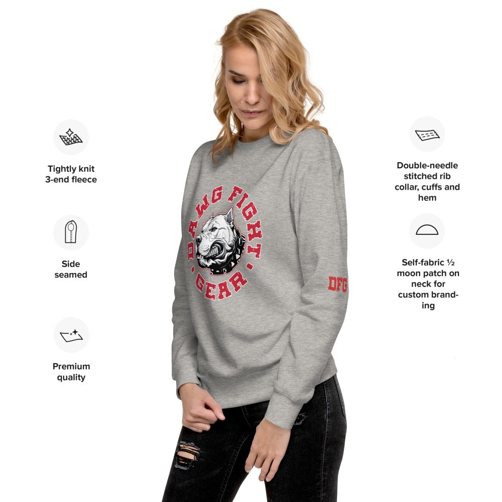Dawg Fight Gear - Unisex Premium Sweatshirt - Image 41