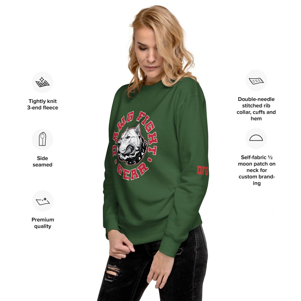 Dawg Fight Gear - Unisex Premium Sweatshirt - Image 35