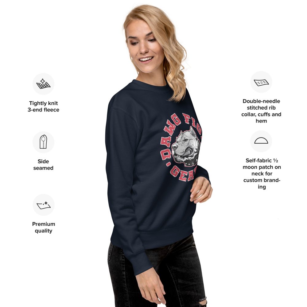 Dawg Fight Gear - Unisex Premium Sweatshirt - Image 25