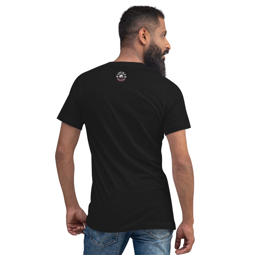 Dawg Fight Gear - Unisex Short Sleeve V-Neck T-Shirt - Image 5
