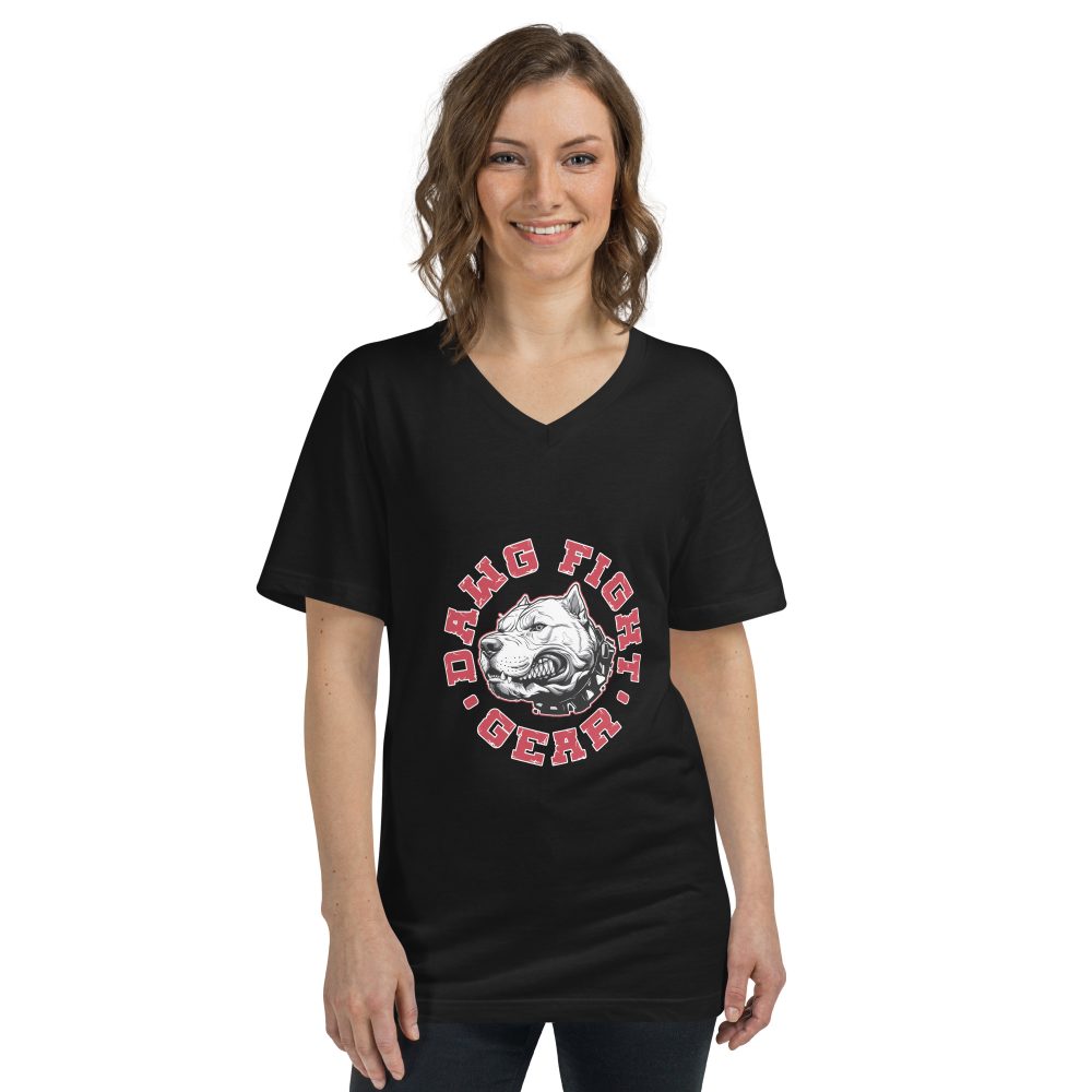 Dawg Fight Gear - Unisex Short Sleeve V-Neck T-Shirt